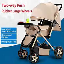 Lightweight Reversible Baby Stroller Foldable