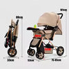 Lightweight Reversible Baby Stroller Foldable