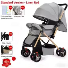 Lightweight Reversible Baby Stroller Foldable